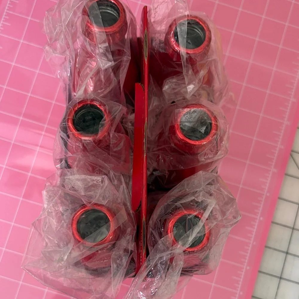 6 ATLANTA Coca Cola Red Bottles Party Pack with Iconic Atlanta Olympics era